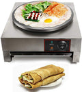 Commercial Crepe Maker with Adjustable Temp Control