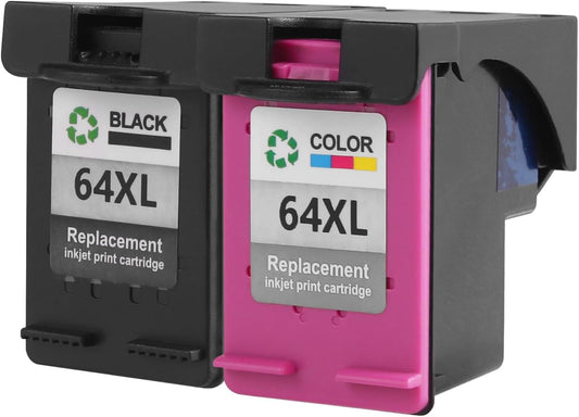 High Yield HP 64XL Ink Combo Pack by SUNUNITEC