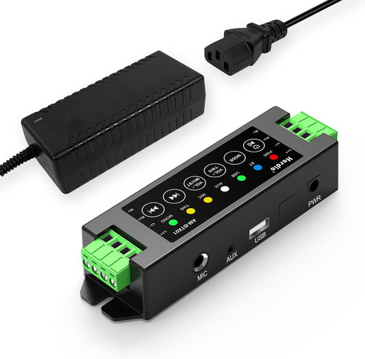 Herdio 4-Channel Bluetooth 5.0 Amplifier for Home Audio Needs