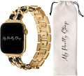 My Pretty Strap Compatible Apple Watch Band - Adjustable Stainless