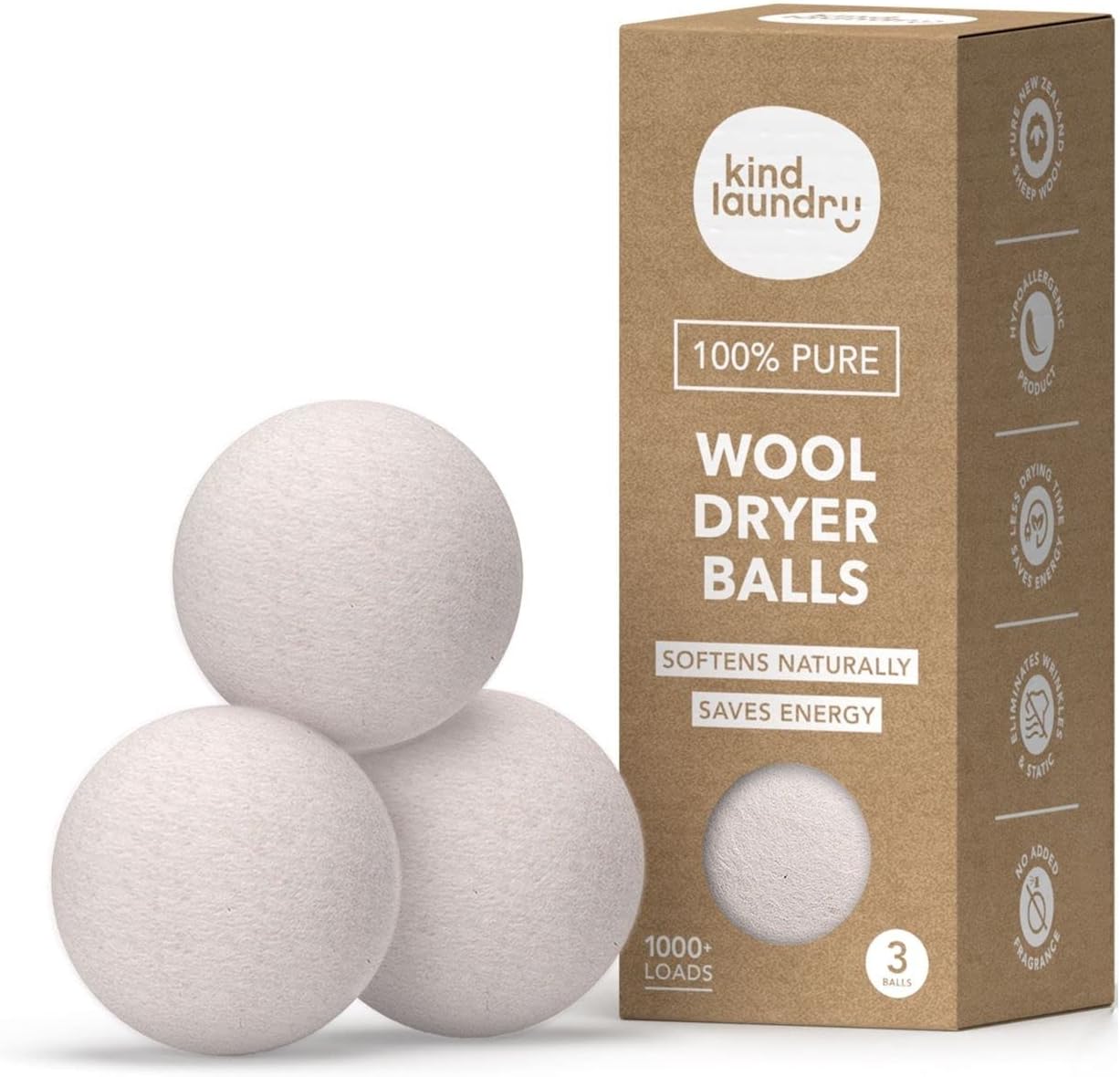 Pet Hair & Lint Removal Wool Balls