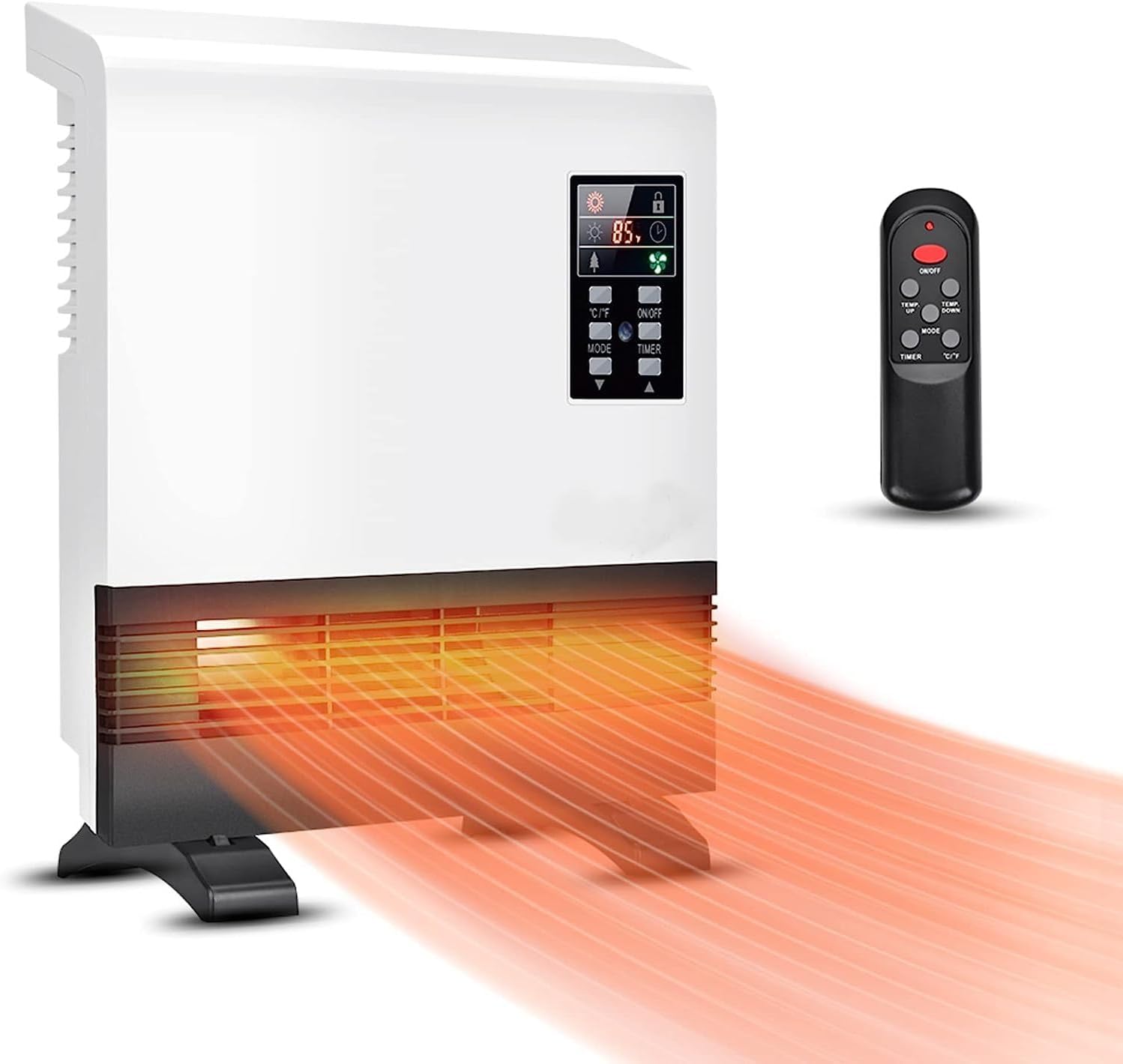 Air Choice 1500W Wall-Mounted Heater: Quick Heat, Energy Saving