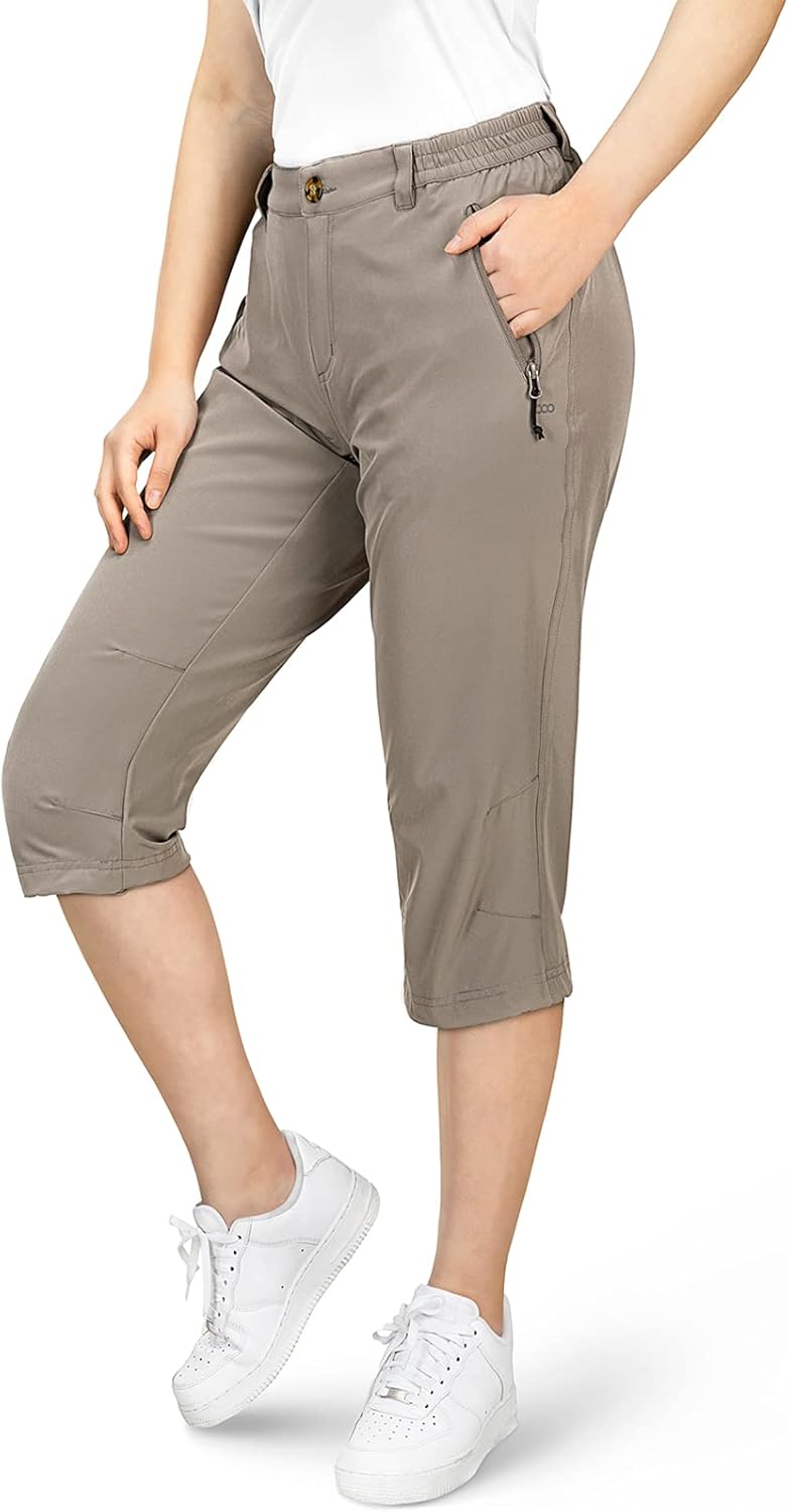 33,000ft Women's Capri Golf Pants for Active Outdoor Adventures