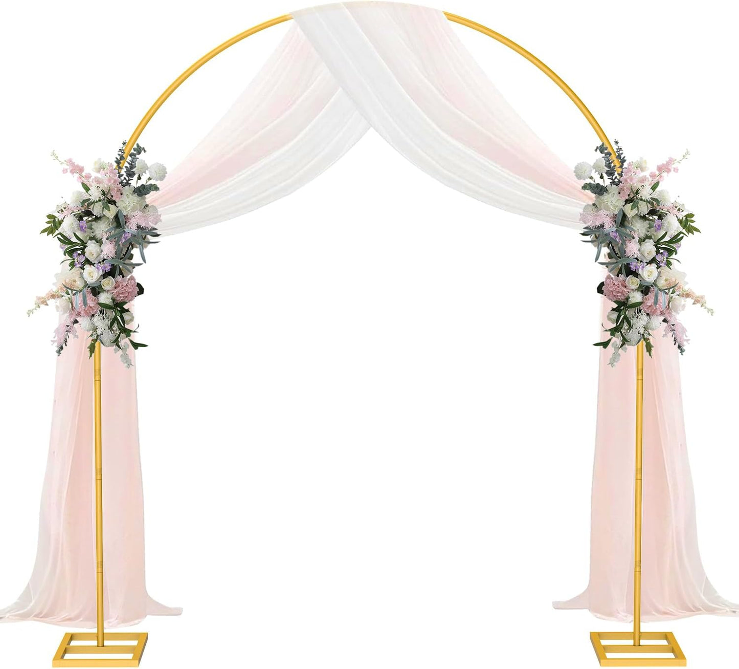 Arch Backdrop Stand for Weddings and Events - 7ft x 8ft Design