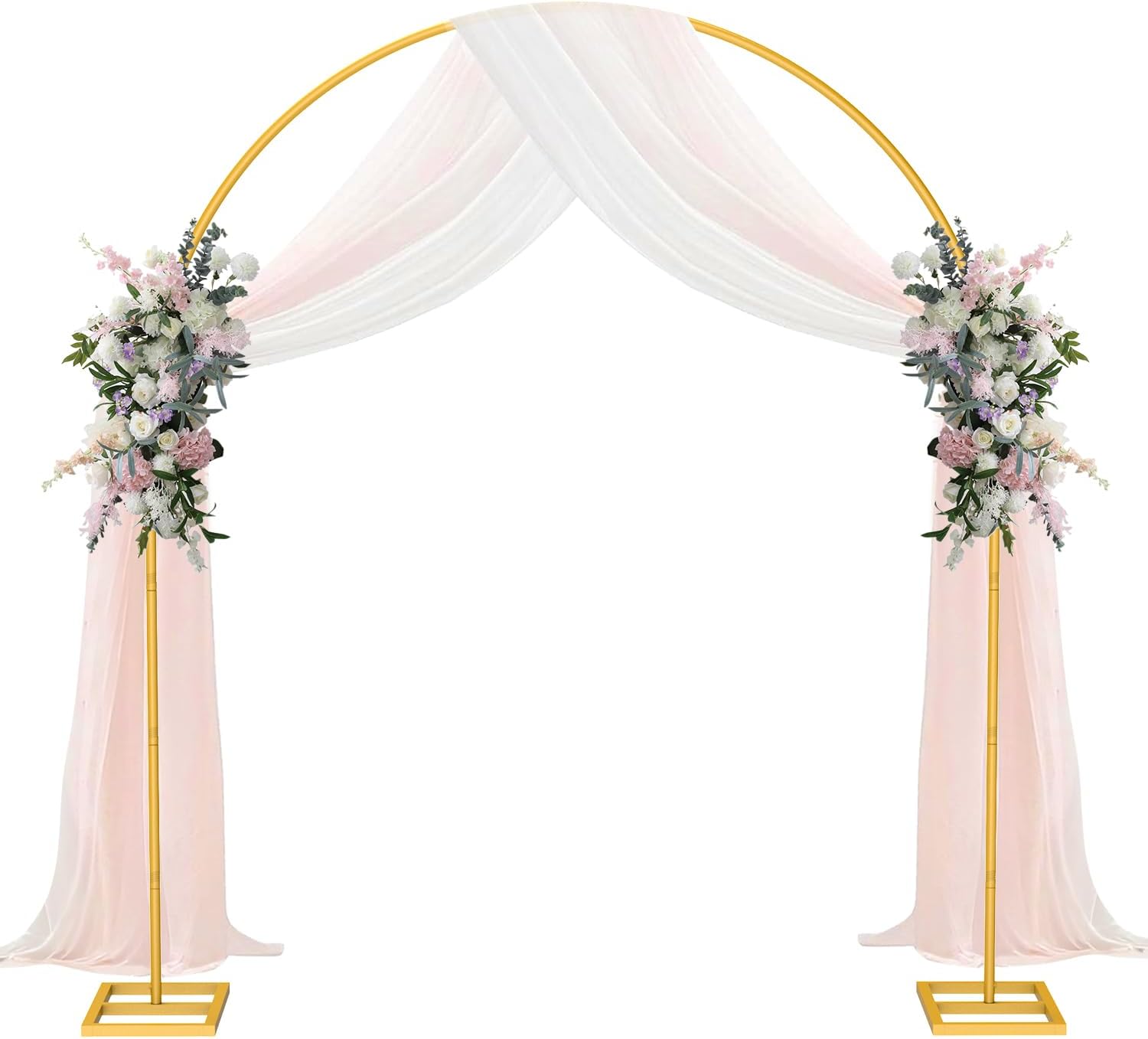 Arch Backdrop Stand for Weddings and Events - 7ft x 8ft Design