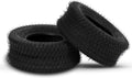 16x6.5x8 Lawn Mower Turf Tires Pack of 2 - Durable 4-Ply Replacement