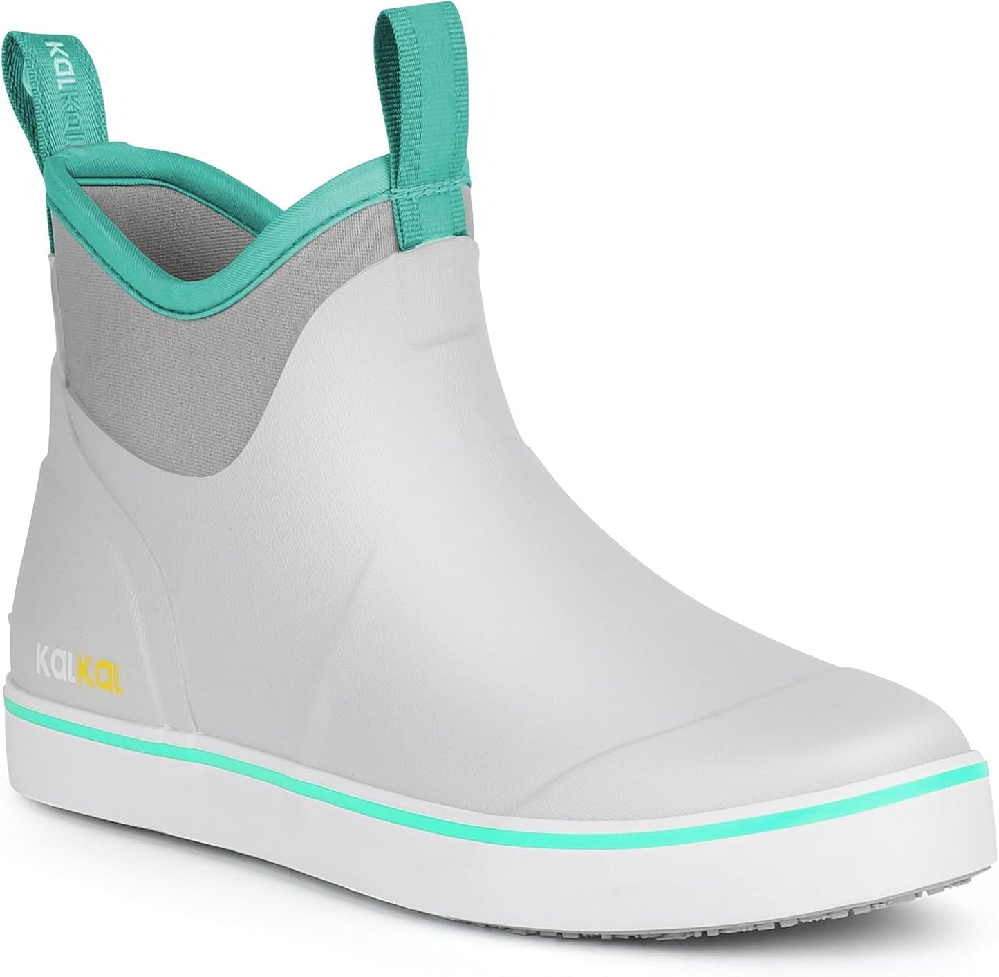 Kalkal Women's Deck Boots: Waterproof Ankle Rain Boots for All