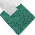 Gorilla Grip Plush Chenille Bath Rug Mat for Square Toilets
