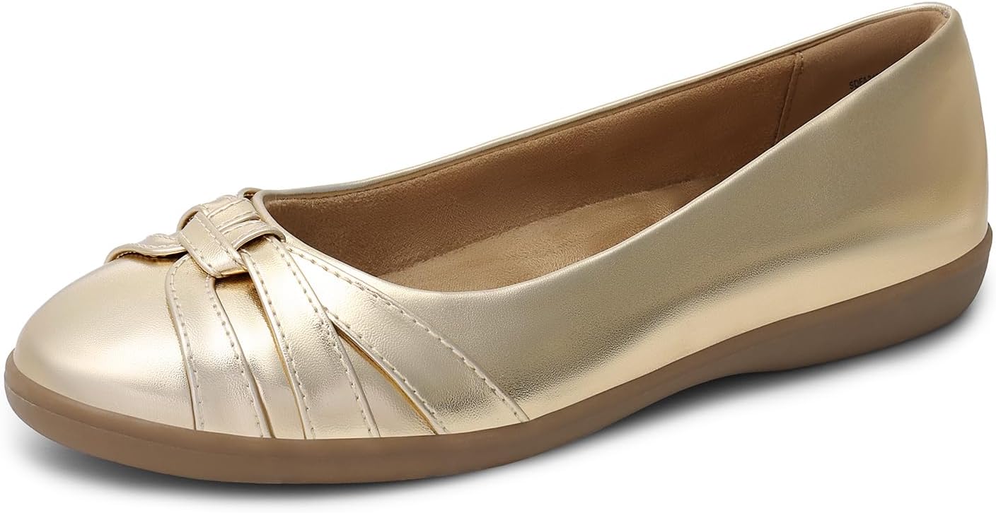 DREAM PAIRS Womens Ballet Flats for Comfort and Style