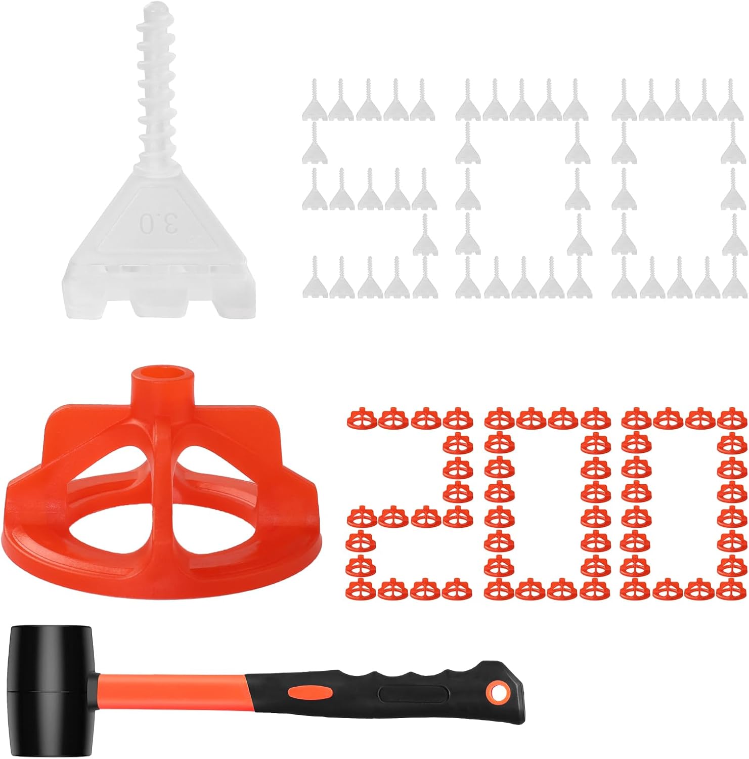 DGSL Tile Leveling System for Precision Gap Control and Ease