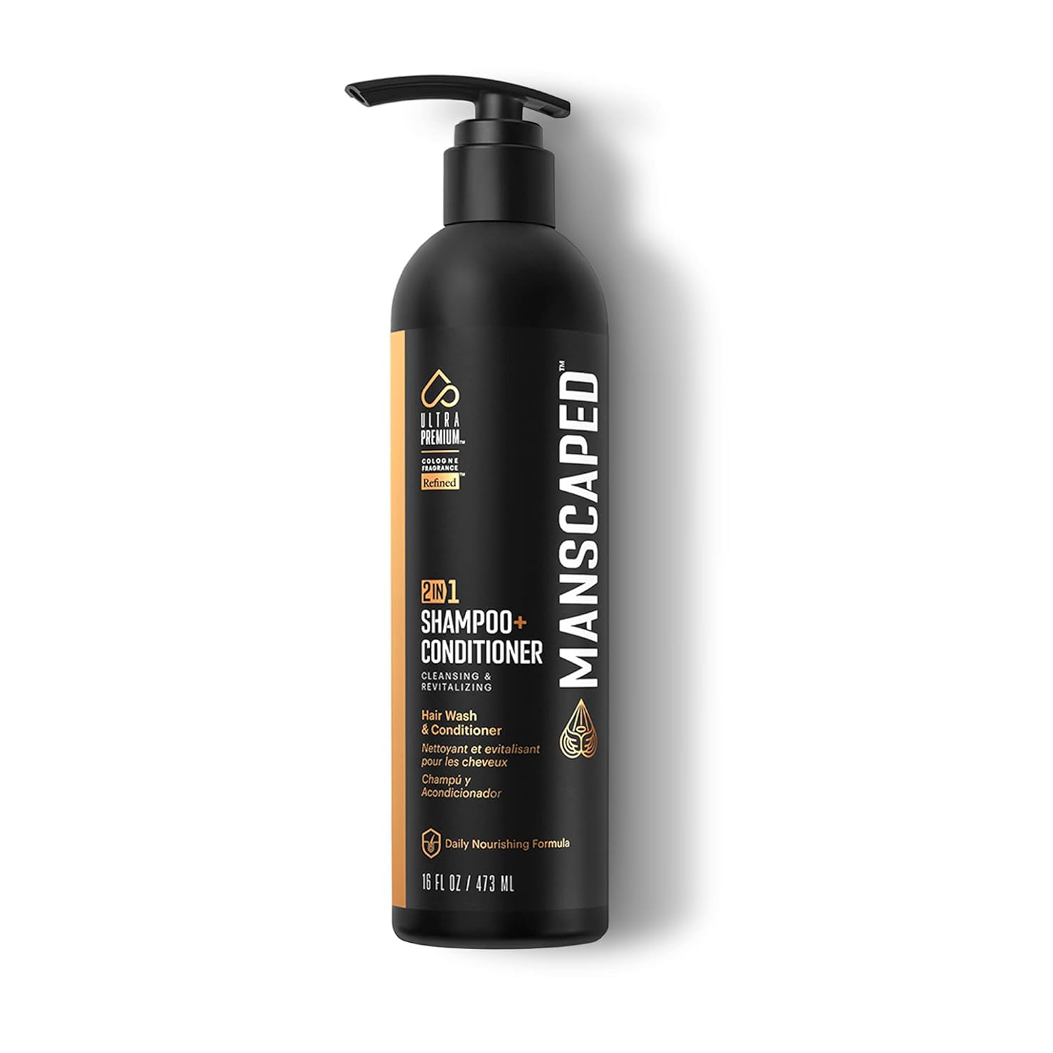 MANSCAPED 2-In-1 Shampoo & Conditioner - Nourishing Sea Kelp Blend