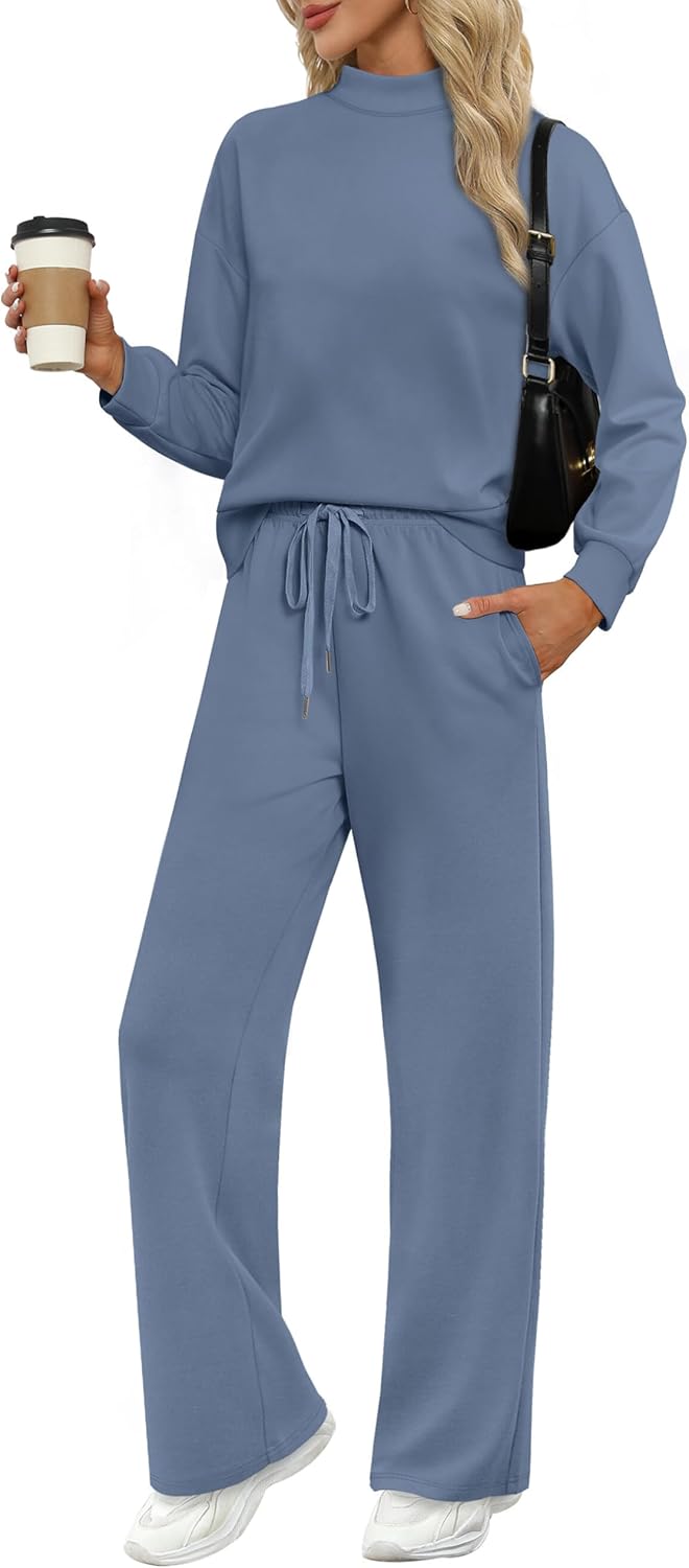 WIHOLL Two Piece Sets for Women - Cozy Fall Outfits for Travel