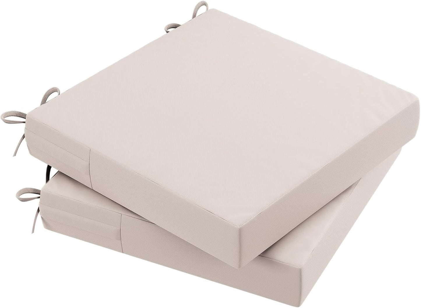 Outdoor Seat Cushions for Chairs, Waterproof & Fade-Resistant