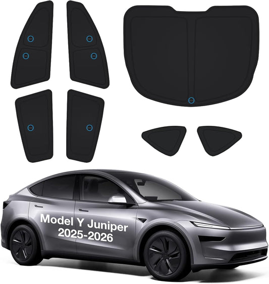Wigoo 2025 Upgrade Tesla Model Y Juniper Side Window Sunshade