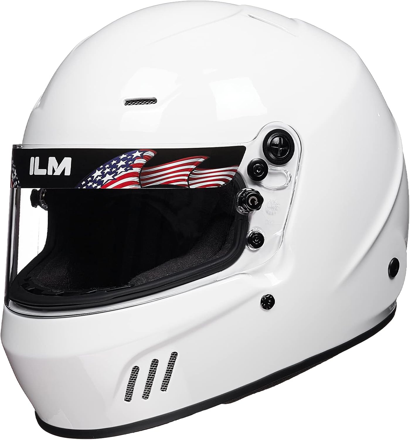 ILM Snell SA2020 Full Face Auto Racing Helmet for Safety