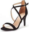 Womens Dolce Fashion Stilettos Open Toe Pump Heeled Sandals - Elegant