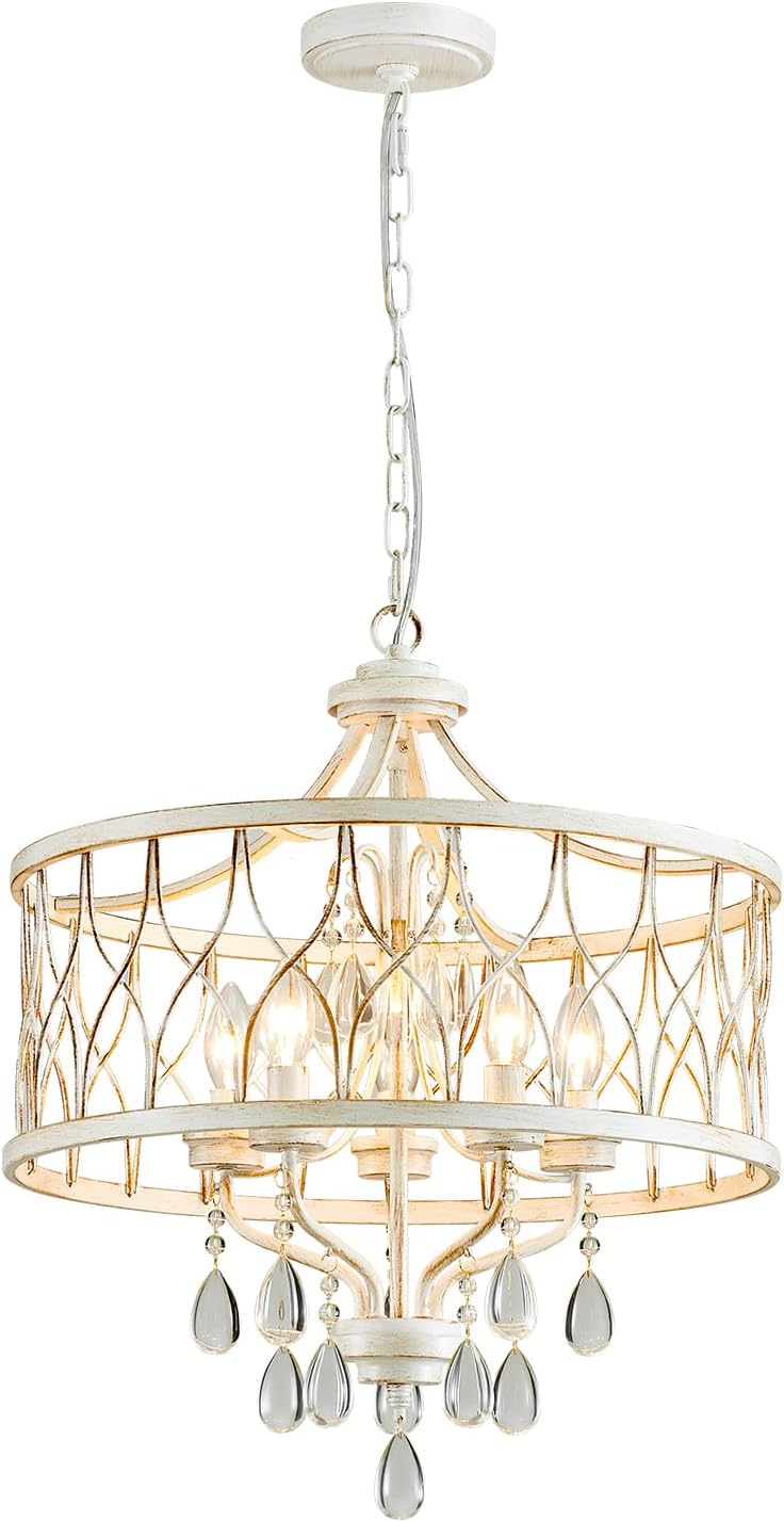 Modern Crystal Chandelier for Dining Room and Kitchen Island