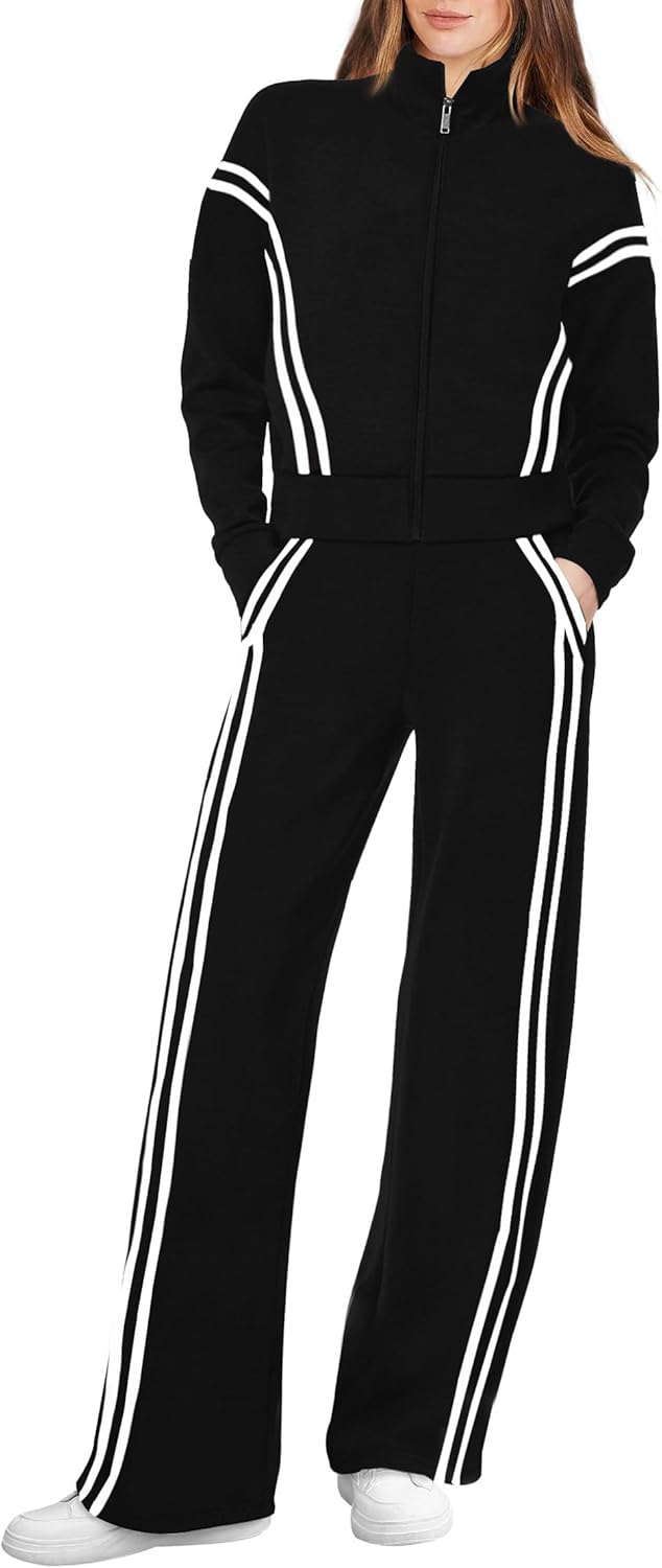 XIEERDUO Lounge Sets for Women: Stylish 2 Piece Tracksuit