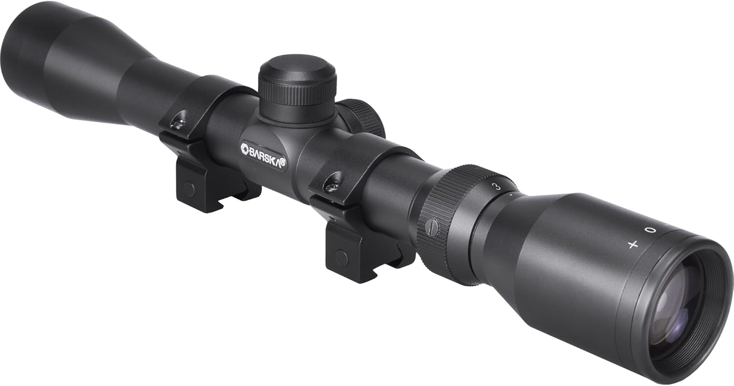 30/30 Crosshair Reticle Rifle Scope for Precision Shooting
