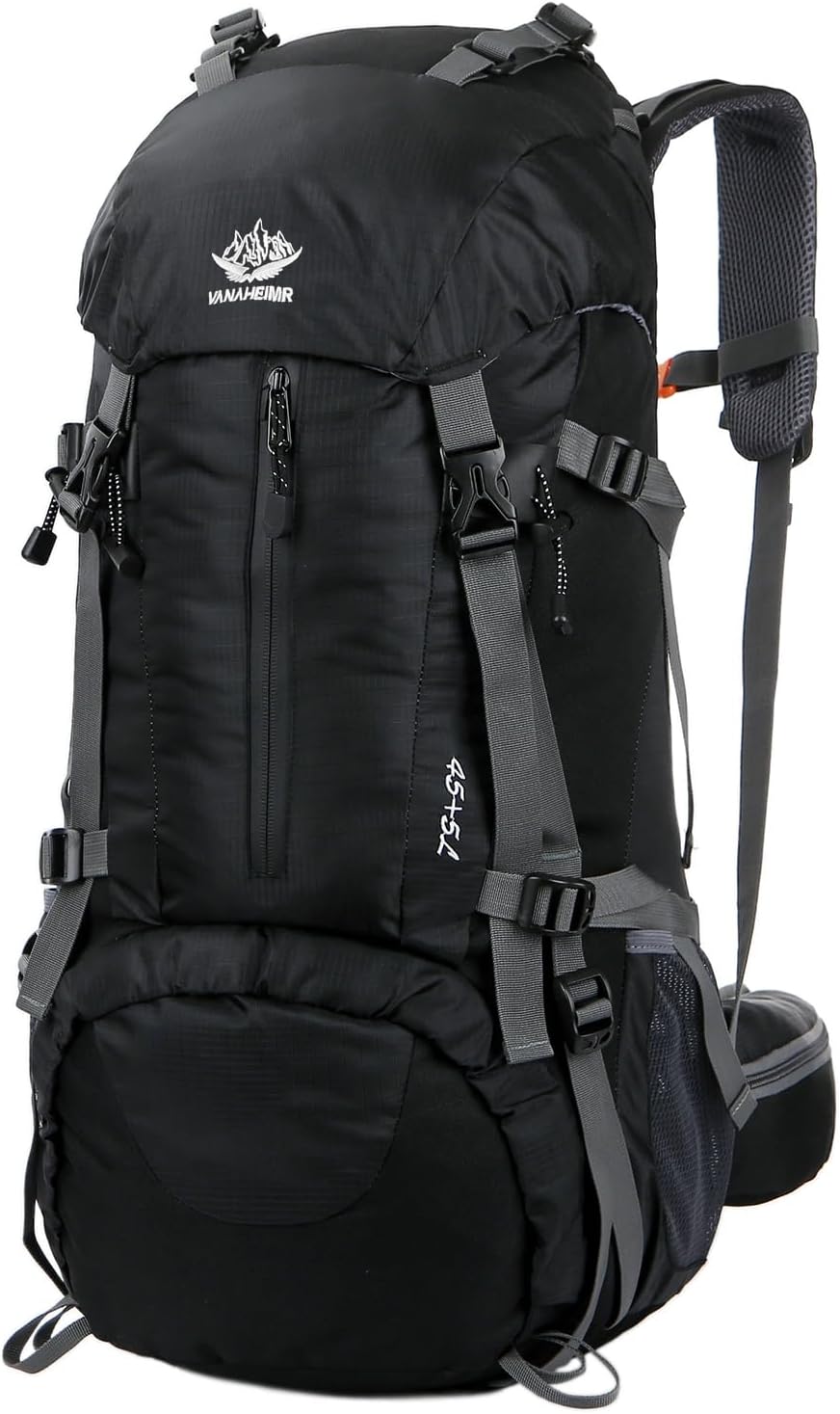 WoneNice 50L Waterproof Hiking Backpack for Outdoor Adventures