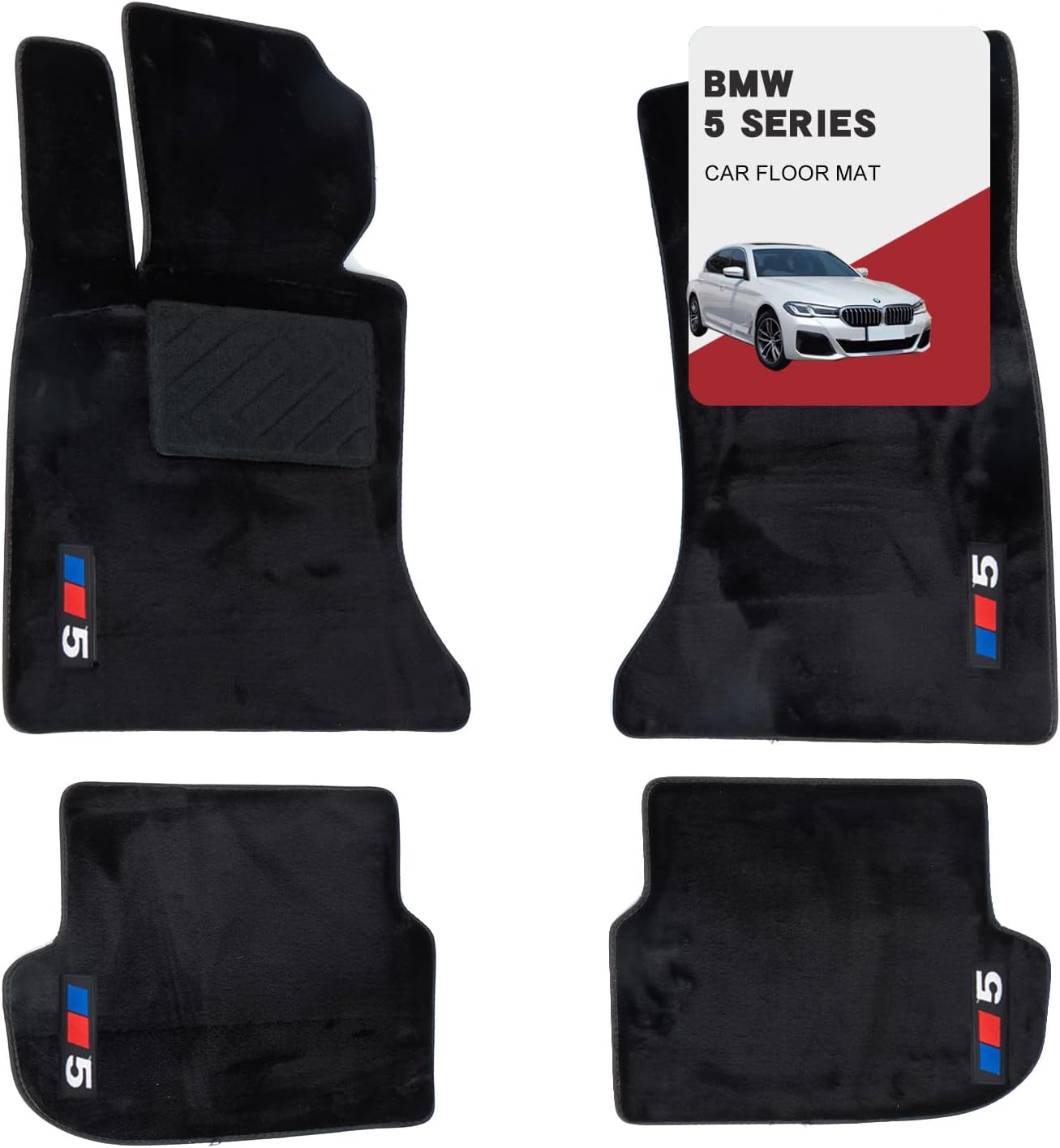 Custom 3D Car Mats for BMW 5 Series 2011-2013 Models