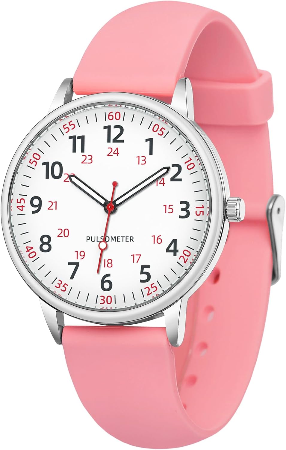 IBSO Nurse Watch: Easy Read Dial, Water Resistant, 24hr