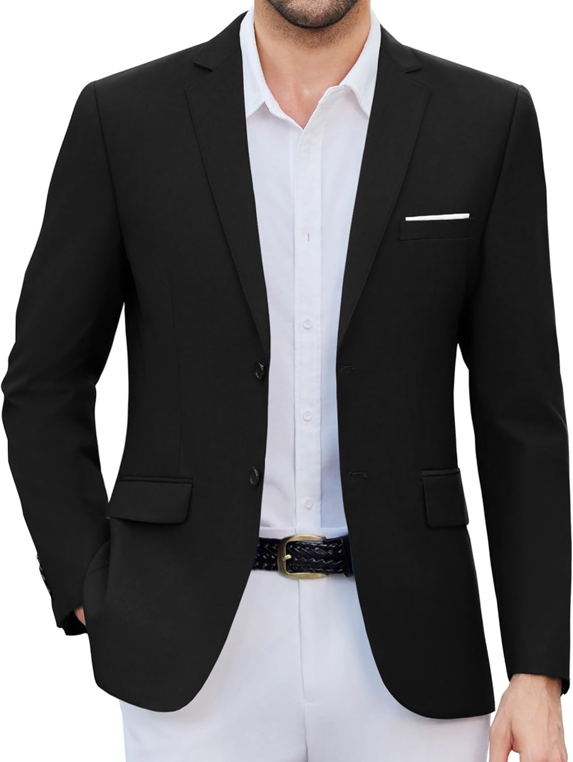 COOFANDY Mens Casual Blazer Lightweight Slim Fit Sports Coats