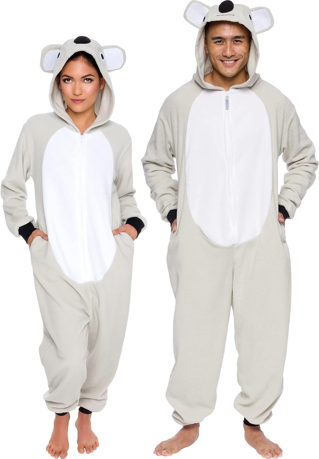Funziez Slim Fit Adult Onesie - Cozy Animal Costume for All
