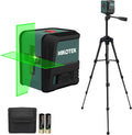 Laser Level Self-Leveling Green Beam Crossline Laser - Portable 100ft