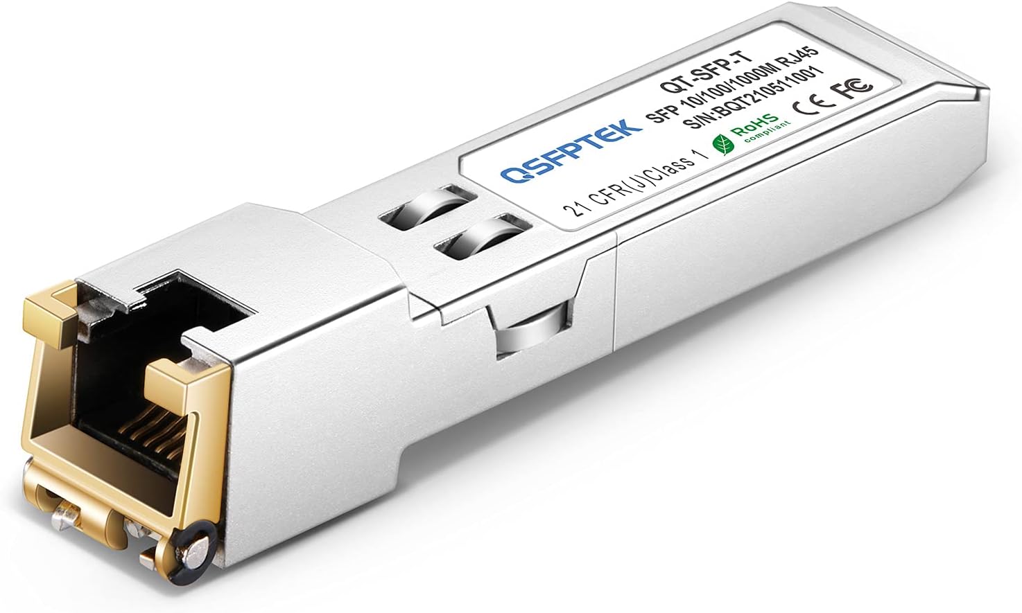 QSFPTEK 10/100/1000BASE-T SFP Network Transceiver Module Review
