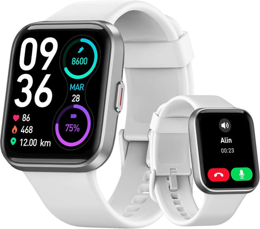 Gydom Smartwatch: Alexa Built-in, IP68 Waterproof, 110+ Sports Modes