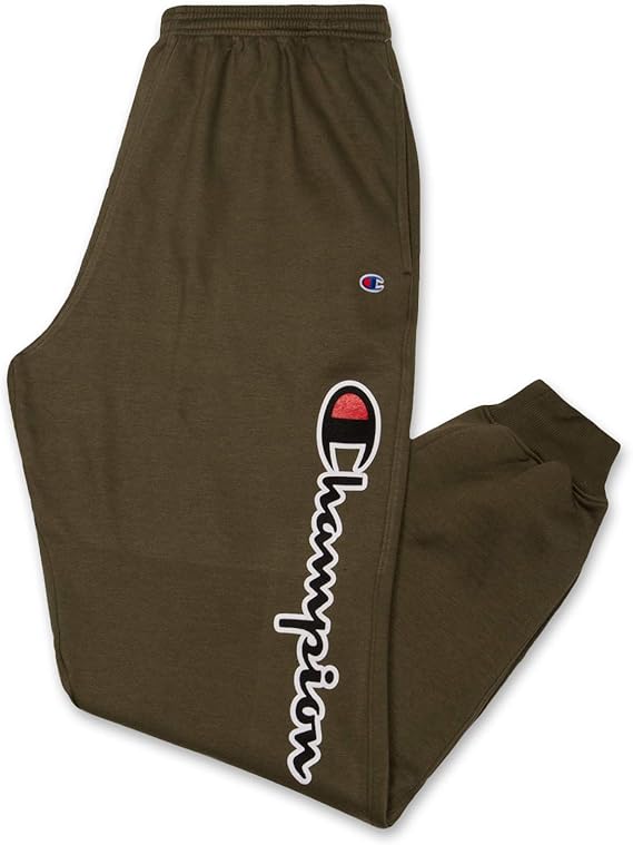 Champion Sweatpants for Men Big and Tall Cotton Fleece Joggers