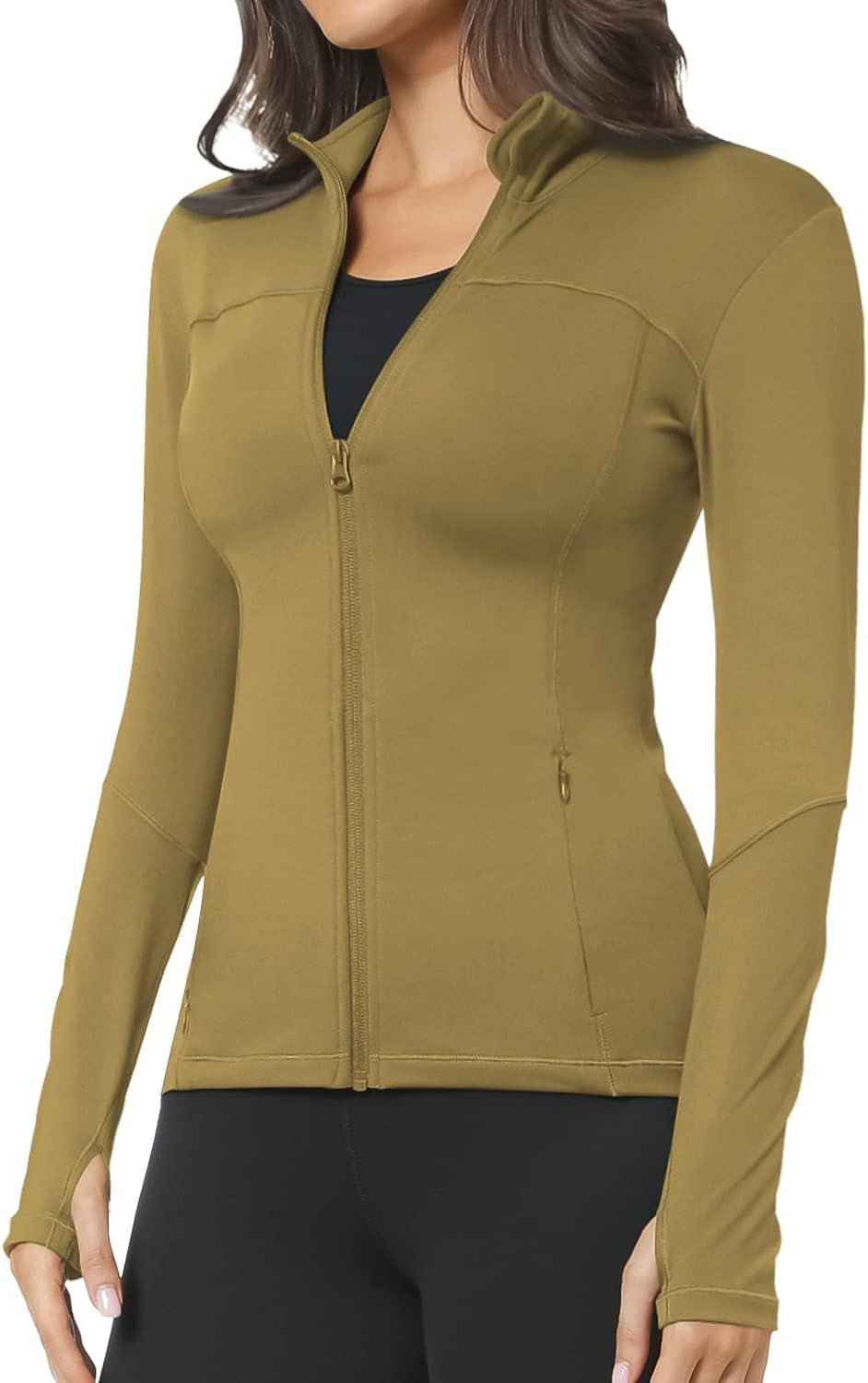 Workout Jackets for Women - Full Zip Lightweight Athletic Jacket