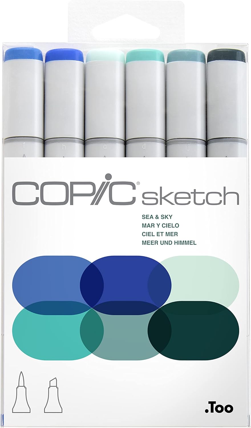 Copic Sketch Alcohol Markers Set for Drawing and Illustration