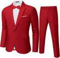 MAGE MALE Men's 2 Piece Slim Fit One Button Tuxedo Suit Set