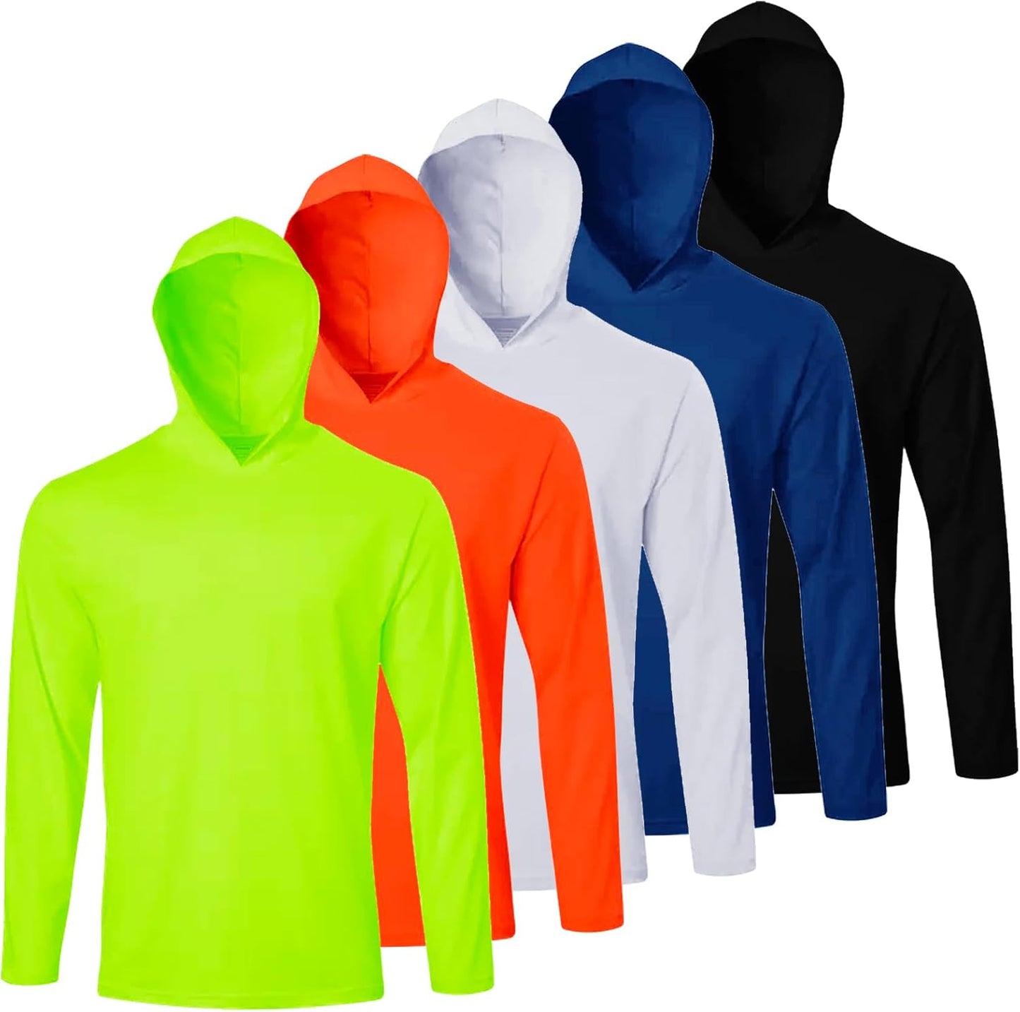 LeeHanTon Men UPF 50+ Sun Protection Hoodie for Activewear