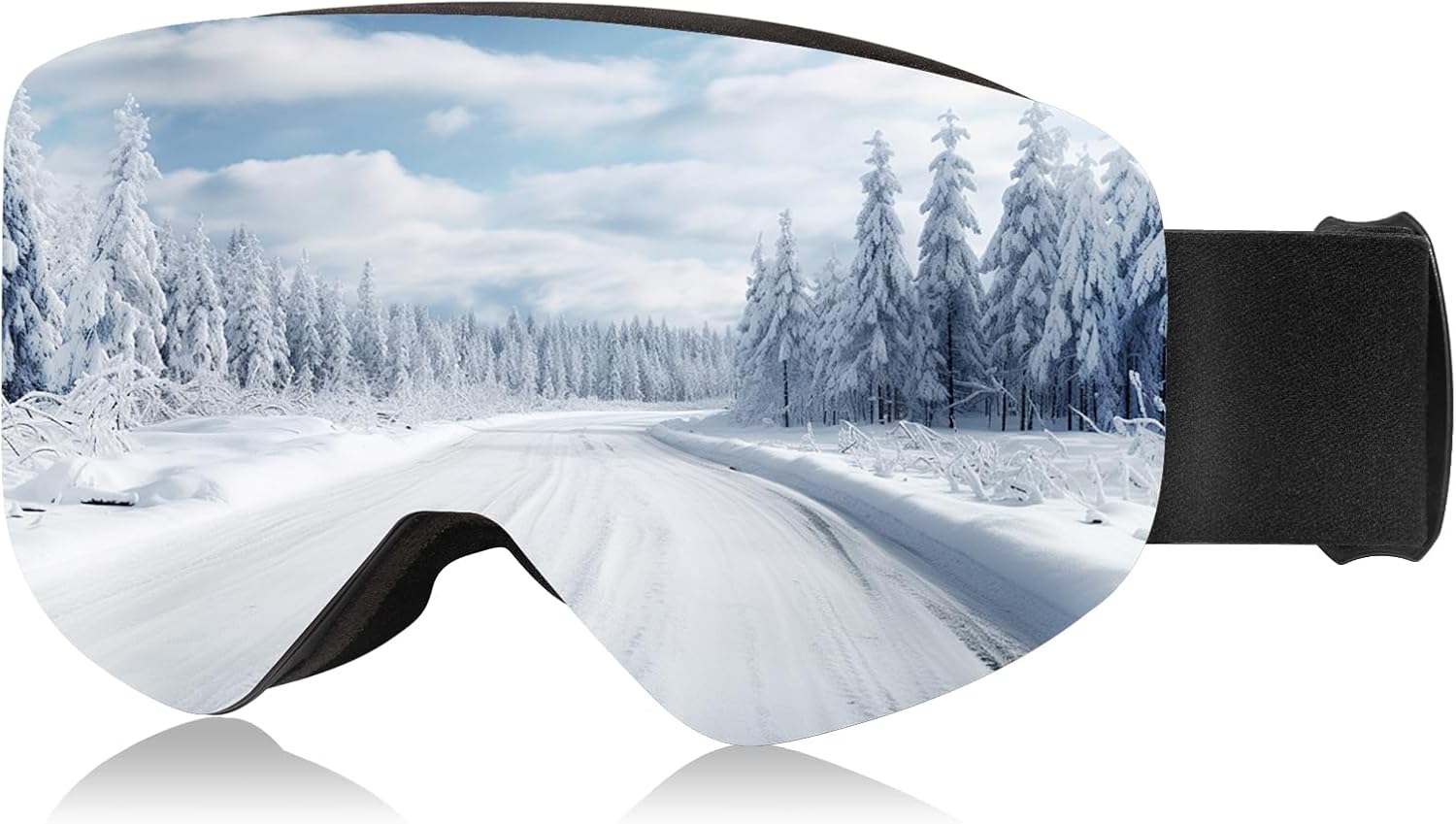 RIGWARL OTG Ski Goggles - Anti-Fog & UV Protection