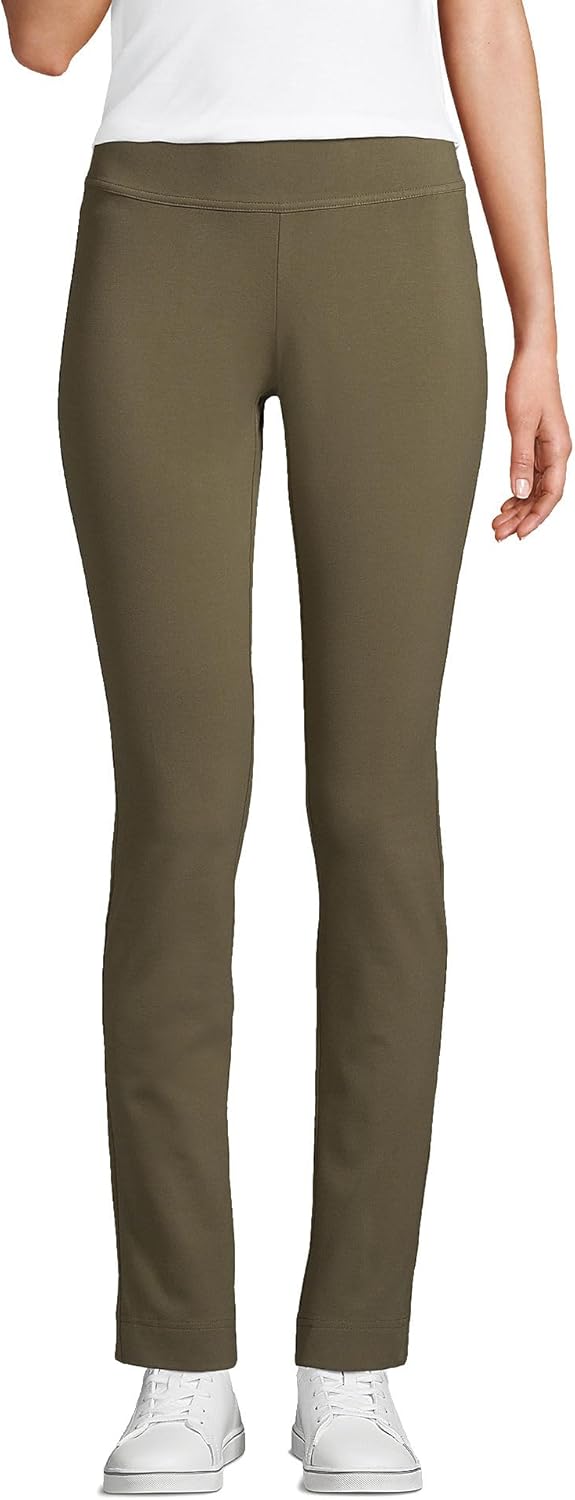Lands' End Women's Starfish Mid Rise Slim Leg Pants Review