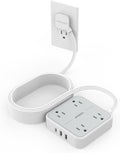 TESSAN 15ft Surge Protector Power Strip: 4 Outlets, 3 USB, Surge Protection