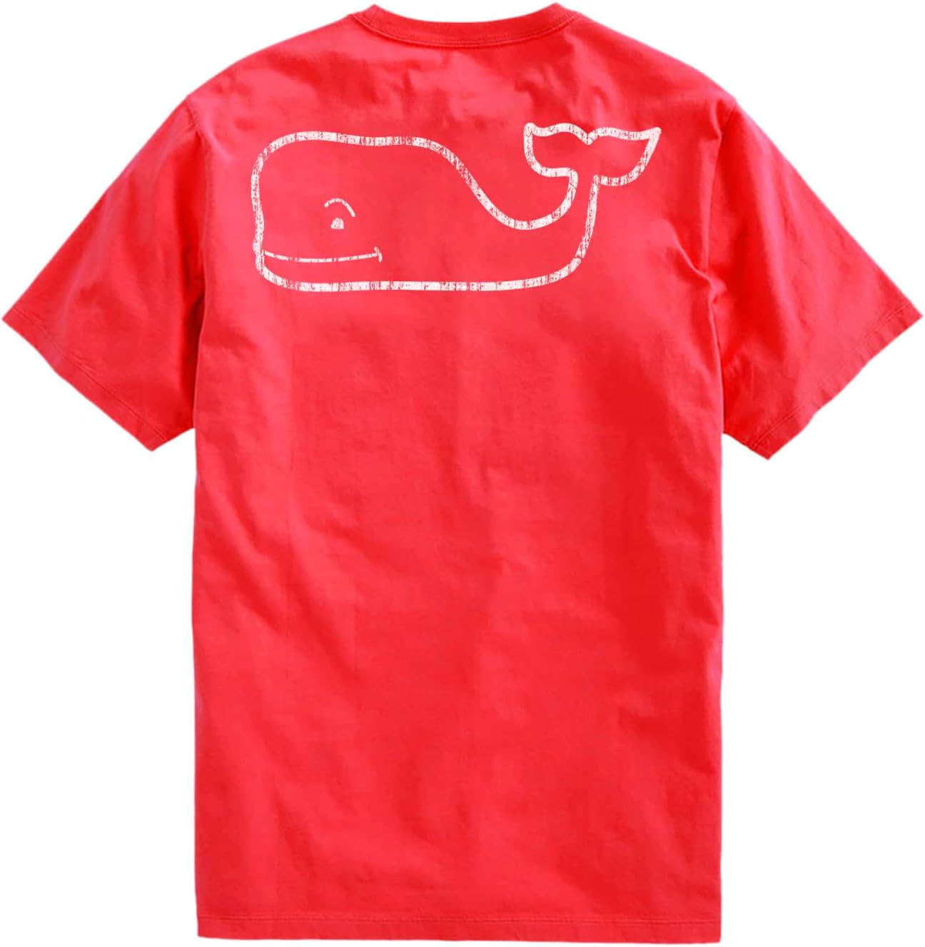 Vintage Whale Pocket Tee for Men - Classic Short-Sleeve Style
