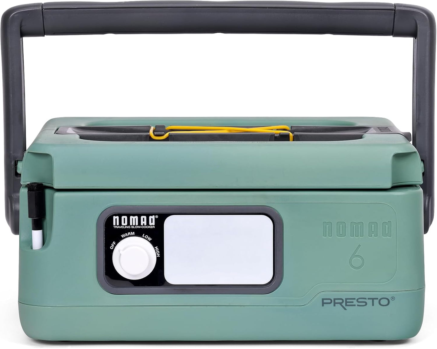 Presto 6-Quart Nomad Traveling Slow Cooker with Locking Lid