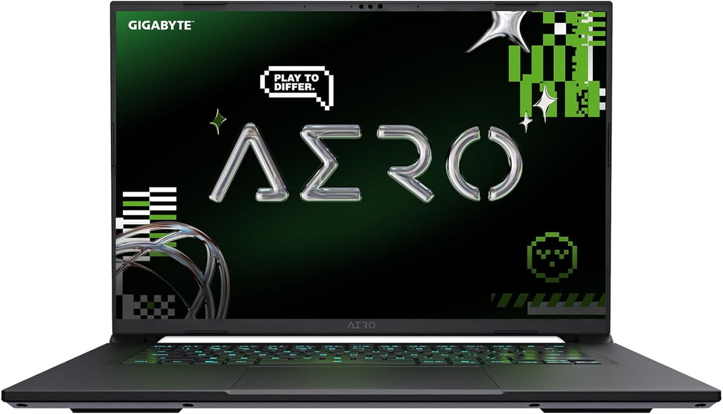 GIGABYTE AERO X16: 165Hz WQXGA Gaming Laptop with AI Power