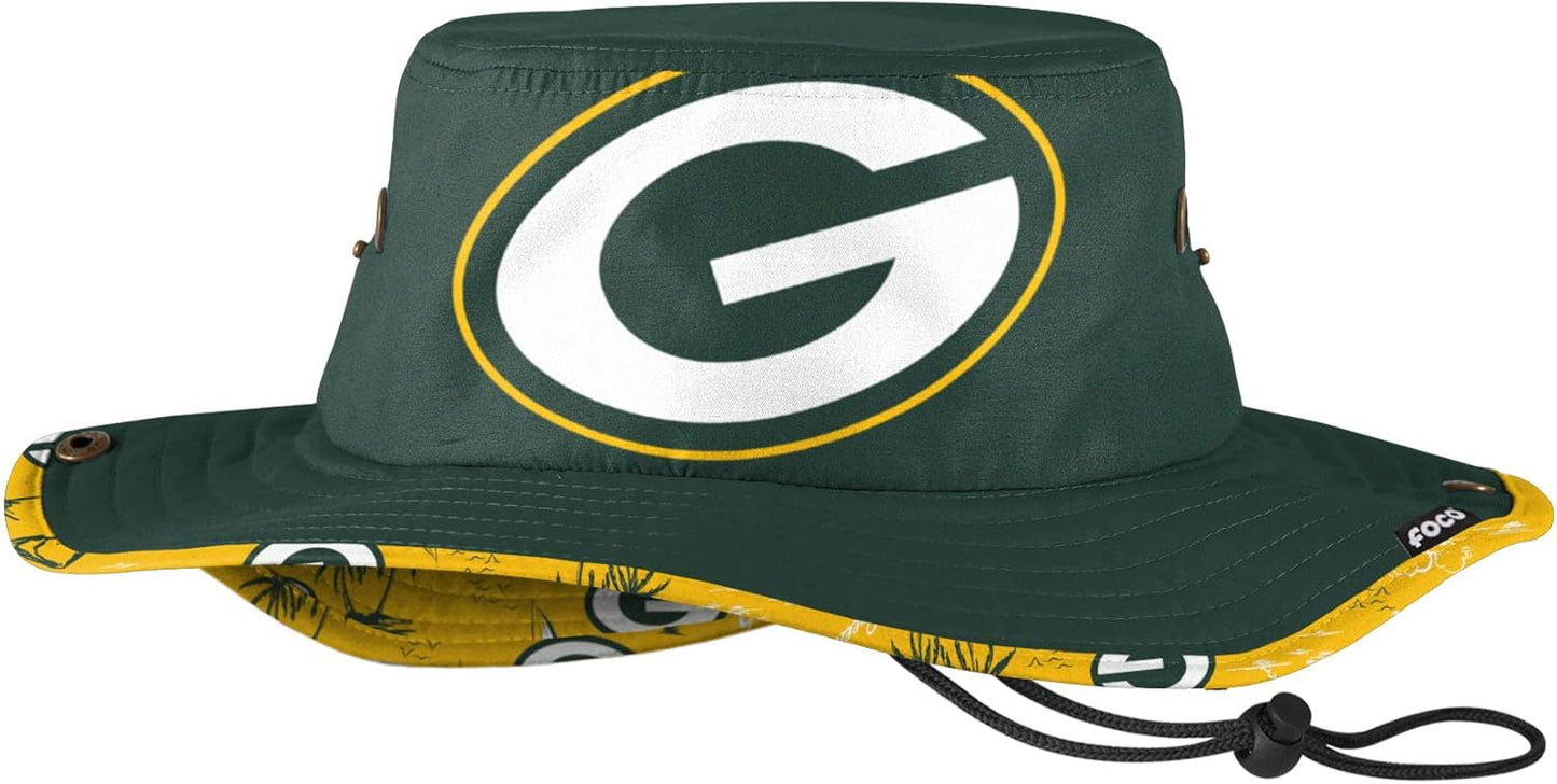 NFL Team Cropped Big Logo Sport Outdoor Sun Bucket Hat Review