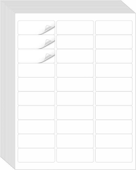 900 Premium JIQEZNL Address Labels for Laser/Ink Jet Printer - Perfect for Envelopes!