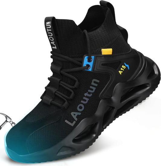 Steel Toe Shoes for Men Women Comfortable Lightweight Safety Sneakers