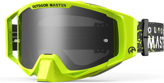 OutdoorMaster Mustang Dirt Bike Goggles for All Riders