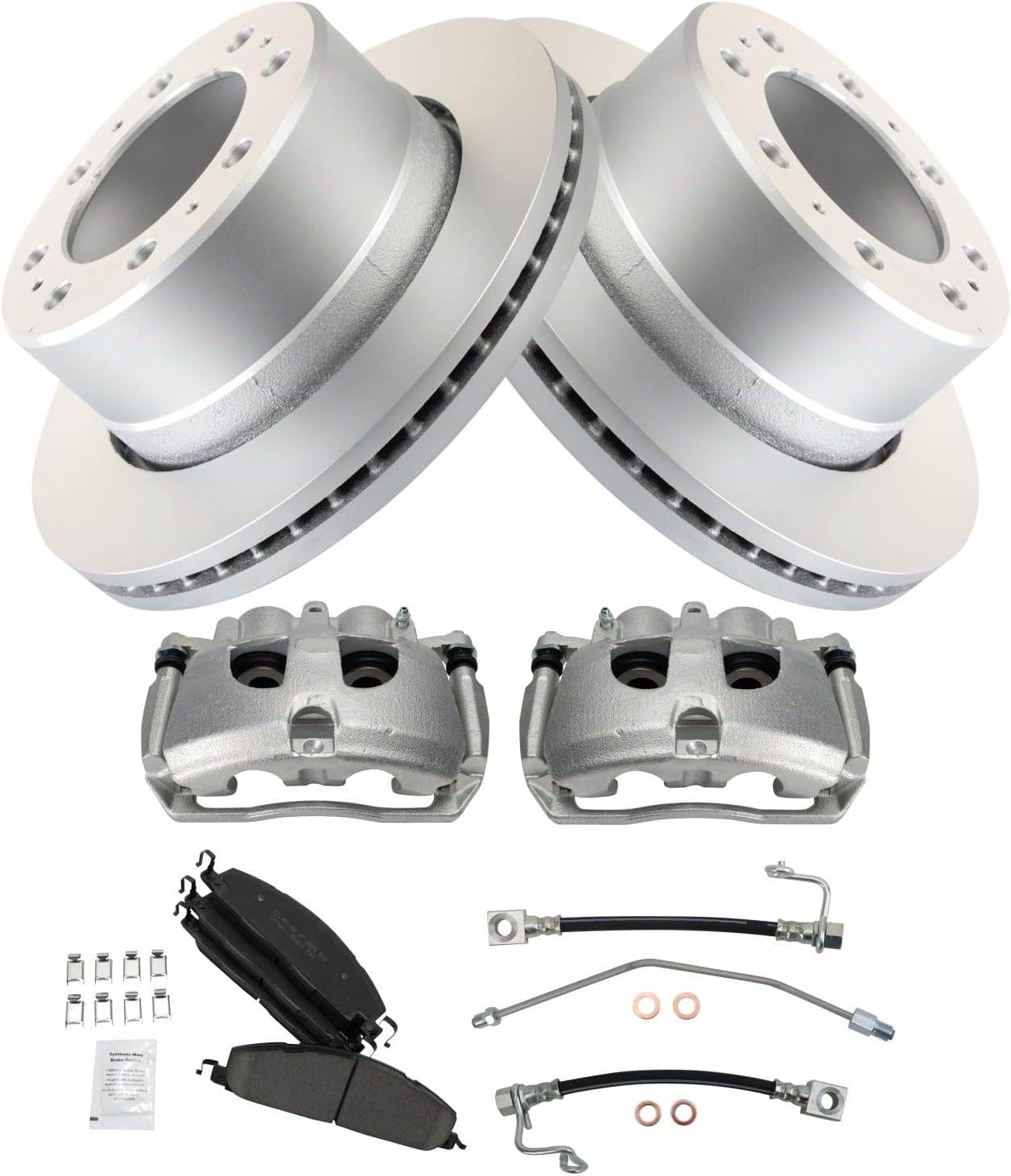 TRQ Brake Pad & Rotor Kit for 2009-2013 Dodge Ram 2500/3500