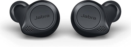 Renewed Jabra Elite Active 75t Earbuds - Wireless Charging Case Included
