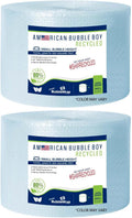 Recycled Grade Bubble Wrap 12in Wide, 700 sq ft - Small Bubbles