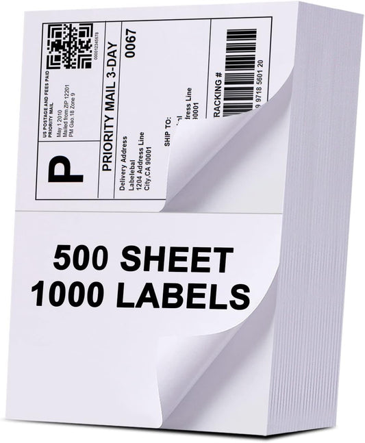 Effortless Shipping: Labelebal Half Sheet Self-Adhesive Labels